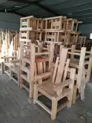 Old Elm Nội thất Ghế gỗ Rắn Craft Ghế ăn Bàn ăn kết hợp Ghế văn phòng Ghế hiện đại đơn giản - Đồ gỗ ngoài trời