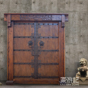 Đông du lịch ghi chú Trung Quốc gỗ rắn tay chạm khắc ngôi nhà cũ cửa phân vùng màn hình câu lạc bộ cửa sổ lớn màn hình chủ khuyến mãi