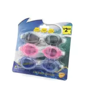 Đặc biệt! Ba chiếc kính bơi có thể điều chỉnh ở giữa Thích hợp cho trẻ 4-12 tuổi - Goggles