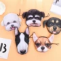 Tuần 8 Hàn Quốc Sáng Tạo Harajuku Wang Xingren Vải Coin Purse Plush Dog Coin Purse Ly Hợp Mèo Fan bóp nam đẹp