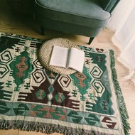 [Rất nhà] Bắc Âu cổ điển Mỹ-phong cách cá tính retro hình học phòng khách thảm Rug Pattern Inn