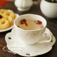 Белая кофейная глина, комплект, послеобеденный чай, кофейный ароматизированный чай