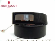 Montagut quầy chính hãng R243170181A da lộn màu đen khóa da tự động