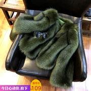 [Đặc biệt hàng ngày] mùa thu và mùa đông Hàn Quốc phiên bản của Haining giả con cáo lông cỏ ngắn coat ladies fur coat Slim