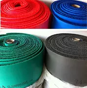 Màu đỏ, màu xanh lá cây, xanh dương và màu xám dày tím vàng dây cuộn tròn PVC nhựa thảm thảm sàn thảm tấm thảm chùi chân vẽ dây phun - Thảm