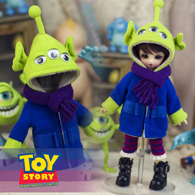 taobao agent AMORS baby clothing YOSD clothes 6 points BJD winter clothing [toy Story] [Sanxianzai] COS small coat