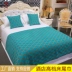Khách sạn trải giường Châu Âu khách sạn trải giường giường cờ giường đuôi pad đơn giản hiện đại khăn trải giường giường cưới trang trí