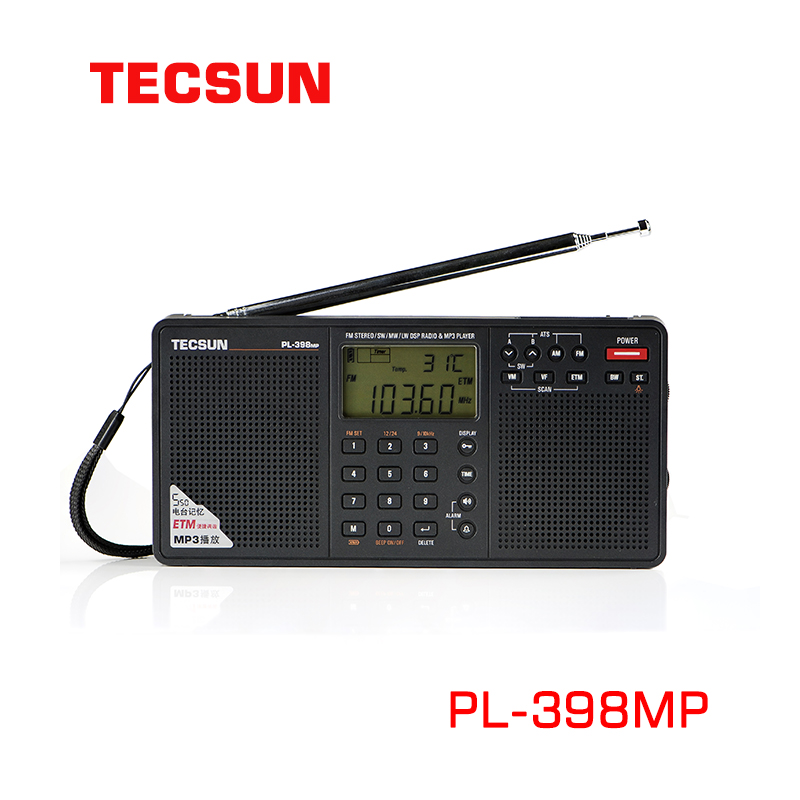 TECSUN | DESHENG PL-398MP MP3   ü  ׷  