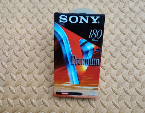 Special Sony Sony E180 минут VHS Videy Tape Blank Video Old Video Tape