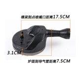 Столовая плита одно двойная инфракрасная энергия -энергия с плитой газовой газовой газовой газовой плита горелка с горелкой -керамическая плата