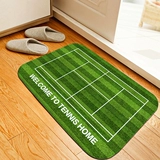 Теннисный креативный ковер для бадминтона, нескользящий коврик для гостиной