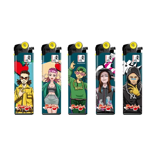 Благородный Норман, легкая личная надувная надувная креативная легкая шлифовальная сетка красное, куриное куриное фейерверк, песчаное колесо, ярко -огненная тишина