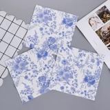 Классическая синяя сине-белая цветная бумага, китайские бумажные салфетки, новая коллекция