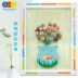 Nút bouquet nút sơn trẻ em mẫu giáo câu đố sáng tạo sơn ngày của trẻ em handmade diy sản xuất kit Handmade / Creative DIY