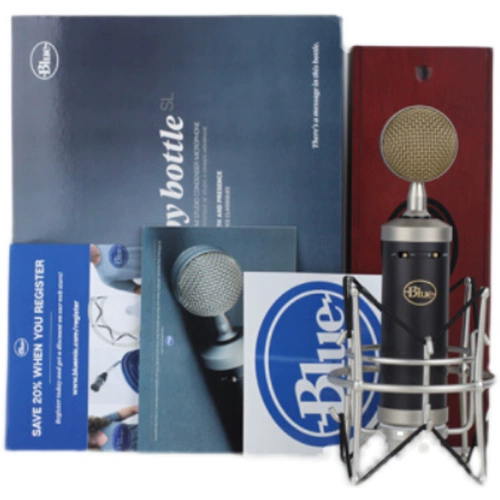 Blue Babybottle SL небольшая бутылка для микрофона модернизированная трансляция в прямом эфире