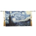 Sofa tường băng tường đẹp Van Gogh "Starry Sky" tấm thảm phong cách châu Âu đơn giản phòng ngủ vải trang trí bức tranh