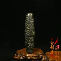 Хоншанский культурный антиквариат черный железный кулон кулона железа никеля никеля грубая подвесная кулонная коллекция (одна цена)