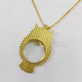 Портативная лупа, ожерелье, чтение, сова