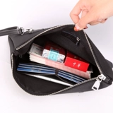 Водонепроницаемая маленькая сумка клатч, сумка с петлей на руку, бумажник, коллекция 2023, ткань оксфорд, с вышивкой