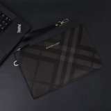 Маленькая сумка клатч, модная сумка с петлей на руку, бумажник, Гонконг, из натуральной кожи, коллекция 2023