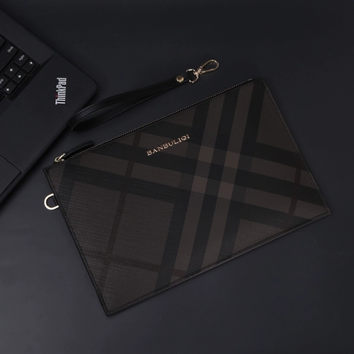 Маленькая сумка клатч, модная сумка с петлей на руку, бумажник, Гонконг, из натуральной кожи, коллекция 2023