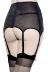 Châu âu và Hoa Kỳ sexy garter vớ đặt lưới ren siêu đàn hồi điều chỉnh khóa kích thước lớn eo đồ lót nam giới và phụ nữ dây nịt tất quyến rũ cho nữ Nịt Tất