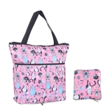 Портативный складной шоппер, водонепроницаемый тканевый мешок, большая сумка-органайзер, льняная сумка