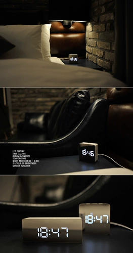 Универсальный термометр, батарея для кровати, зеркало, зеркальный эффект