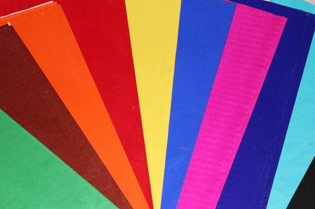 电光纸艺术彩纸 广告用纸 儿童手工剪纸 亮光标语蜡光纸