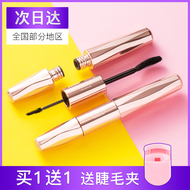 YNM Mascara Nữ Slide Slide Long Curling Double Head Dày Hàn Quốc không dễ làm phiền đầu cọ tốt tự nhiên chuốt mi
