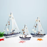 Деревянная модель корабля, ручка, лодка, DIY, стиль