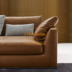 tối giản đôi chút da ghế sofa đầy đủ hiện đại FinnNavian nhập khẩu từ Ý, Richard Brown - Ghế sô pha bộ ghế sofa gỗ Ghế sô pha
