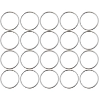 Набор из 20 комплектов ретро -серебра (нерезотатационная и ржавая).