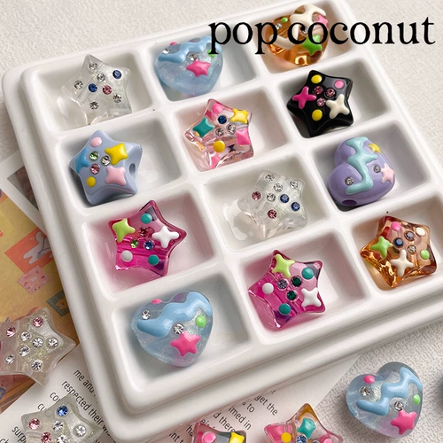 Акриловая наклейка, браслет из бисера ручной работы, ожерелье, аксессуар, бусины, аксессуары, DIY