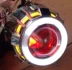 Wuyang Honda xe máy sắc nét Lang WH125-12 đèn pha Xenon ống kính thiên thần mắt quỷ lắp ráp mắt - Đèn HID xe máy Đèn HID xe máy