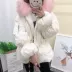 Chống mùa giải phóng mặt bằng 2018 Hàn Quốc phiên bản Dongdaemun Parker xuống áo khoác nữ ngắn tóc lớn cổ áo mỏng dày thời trang áo Xuống áo khoác