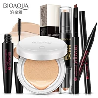 Bộ trang điểm Boquan Ya gồm 5 loại bút kẻ mắt kẻ mắt Mascara BB Cream Cosmetics - Bộ trang điểm son dưỡng môi trị thâm