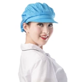 Корейская шляпа шеф -повара, мужская и женская санитарная шляпа Производители мастер -класса используют пыль -Направленный кухонный кафетерий