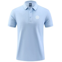 Логотип с светло -голубым идентификатором (прохладный хлопок)