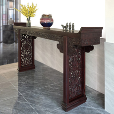 Антикварный письменный стол 鏄庢竻浠垮彜瀹跺叿瀹炴湪闆曡姳鐜勫叧鍙版柊涓紡缈樺ご鏉℃妗屽偍鐗╀緵浣涘彴閰掑簵鐜勫叧