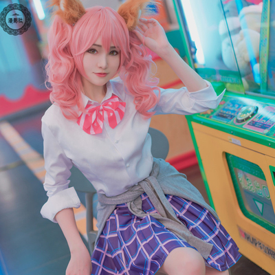 taobao agent Spot Fate/Fate Extella Yuzao Pre -Cosplay Academy Packing Daily Server JK clothes wig