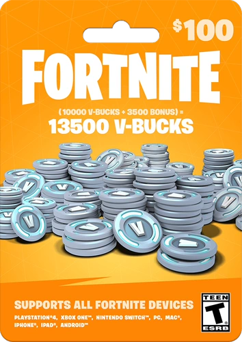 Fortress Night V-Bucks v Coin Fortnite Vbuckscard1000 2800 5000 13500