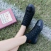Giày vải nữ 2019 mới mùa xuân sinh viên cao để giúp phiên bản Hàn Quốc của giày ulzzang kiểu nhỏ hoang dã kiểu Harajuku - Plimsolls