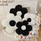 Цветочная мягкая подушка перната INS WIND HIGH FACE Стоимость черно -белой подушки в течение длительного времени без рухну