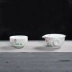 Nhanh chóng Cup Một Nồi Một Cốc Cốc Tay Màu Xanh và Trắng Gốm Du Lịch Xách Tay Tea Set Văn Phòng Trà Ấm Trà ấm trà đạo Trà sứ