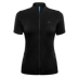 Tuyệt vời UG Merino nữ vest ngắn tay Kháng khuẩn chống mùi thoáng khí dây kéo thể thao - Áo thể thao áo khoác adidas trang Áo thể thao
