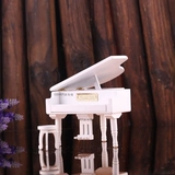 Ретро деревянное пианино, музыкальная шкатулка, деревянная игрушка, подарок на день рождения