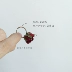 Với studio cá / vòng hoa khô tự nhiên hoa vàng hồng retro cô gái trái tim nhẫn nhỏ 14k - Nhẫn