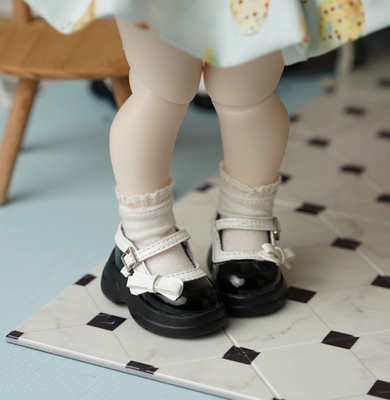 taobao agent BJD six -point baby shoes Mary Zhen single shoes bow small six -point spot