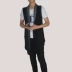 2017 mùa thu new England Slim fake hai mảnh của xu hướng phù hợp với màu sắc phần dài dệt kim nam vest Hàn Quốc phiên bản của chiếc áo đan len áo cardigan nam Dệt kim Vest